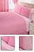 Milan Pink Double Duvet Cover Set