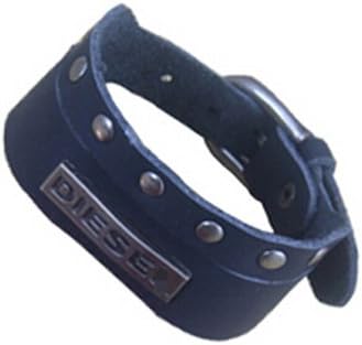 MyTime Bracelet New Style Leather Male Bracelets Long Belt Buckle Mens Bracelets Bangles Vintage Cowhide Jewelry Wristband For Men