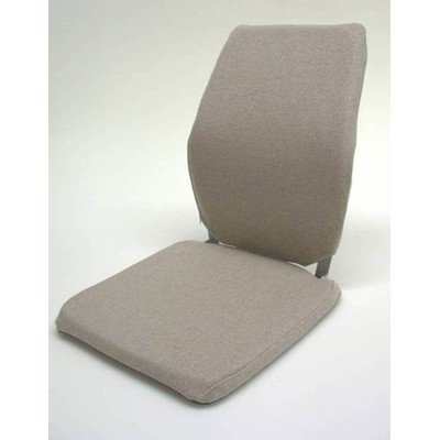 Deluxe Memory Foam Back Cushion Finish: Black On Sale
