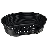 Ferplast Siesta Deluxe 4 Plastic Bed Black 54 X 39 X 21.5 cm