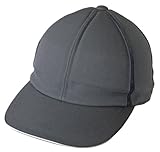 ほっと安心帽 キャップタイプ 【折りたたみ式ヘルメット型帽子】 男女兼用 大人用 チャコール