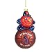 Syracuse Orangemen NCAA Glass Mascot Basketball Ornament (5)