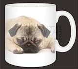Pug Dog Coffee Mug Christmas Gift Idea, Ref:AD-P92MG