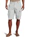 Nautica Men's Ripstop Cargo Short, Gray, 38W