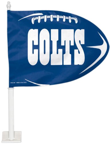 NFL Indianapolis Colts Car Flag