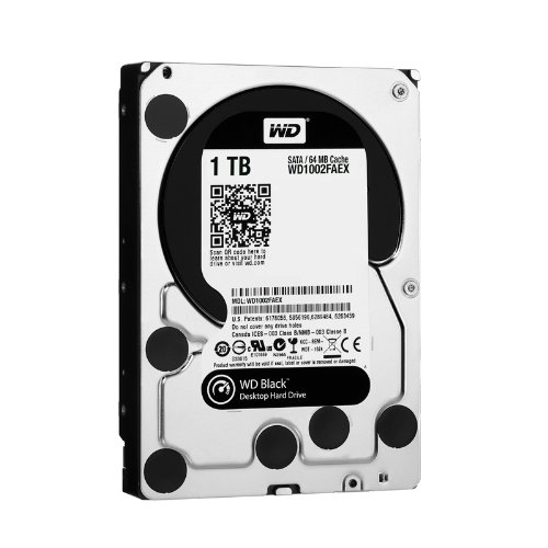 gadget geek - western digital wd1002faex black desktop disque dur interne sata iii 7200 tours min