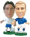 Pro Stars Cannavaro and Totti 2 pack (Italy) Figures