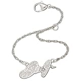 Sterling Silver "Dale Jr." Driver Dale Earnhardt Jr. #88 Script NASCAR Bracelet