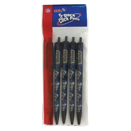 NFL St. Louis Rams Disposable Click Pens