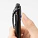 Pentel Ballpoint Pen Vicuna, Fine, Black, Red, Blue, Green, Black (BXC47A)