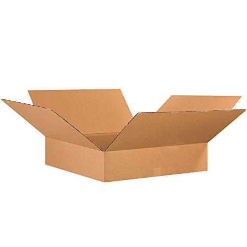 BOX USA B26266 Flat Corrugated Boxes, 26