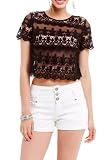 2B Madison Lace Crop Top