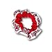 University of Oklahoma Norman OU Sooners - Bow Style Hair Ponytail Scrunchie