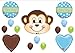 1 X It's a Boy Monkey BABY Shower Balloons Decorations Supplies Jungle Safari