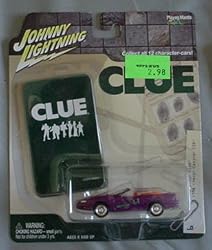 Johnny Lightning 1:64 Clue 1998 Chevy Camaro Z28 Professor Plum PURPLE