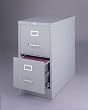 Letter Size 25" 2 Drawer File Cabinet By Hirsh Industries