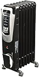 NewAir AH-450B Electric Oil-Filled Space Heater, Black