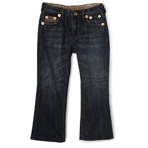 Guess Boys 2-7 Falcon Fit Jean With Leather