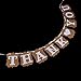 CJESLNA unting Banner Wedding Bridal Party Decoration Photo Prop (Thank You)