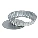 Farringdon Collection 10cm Loose Base Tinplate Safety Edge Tartlet Pan