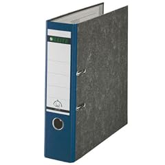 Leitz 10805035 Ordner Standard 180�, mit Schlitzen, A4, breit, blau