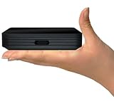 STOREX Multimedia-Player SlimBox + Tragbare externe Festplatte My Passport Essential - 500 GB, Schwarz