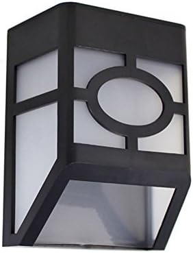 ivivii Solar Powered Wall Mount 2 LED Lights Lamp Outdoor Landscape wall lights (6)