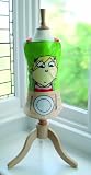 Shreds Charlie and Lola Green Plastic Coated Apron
