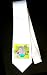 Party Decoration Necktie with hedgehog, picking, porcupine, fruit, berries, gathering