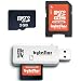 ByteStor 2GB Micro SD Card Universal Pack (includes USB Reader + Adapter)