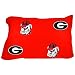 University of Georgia Bulldogs UGA Cotton Pillowcase Cover