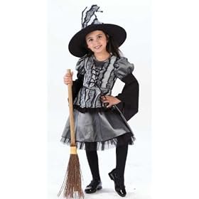 Toddler Goth Rose Witch Costume