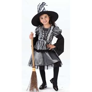 Toddler Goth Rose Witch Costume