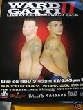 ARTURO GATTI VS MICKY WARD 2 FIGHT BOXING POSTER (BOXING)