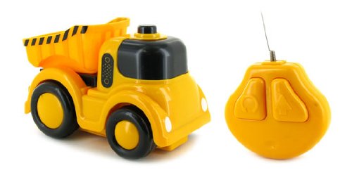 41y2zdaTS0L Mini Engineering Dump Truck Electric RTR Remote Control RC Truck (Color May Vary)