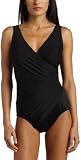 Miraclesuit Women's Plus Oceanus Solid Swimsuit