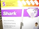 Shark Steam Mop with 5 Steam Activated Micro-Fiber Cleaning Pads