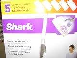 Shark Steam Mop with 5 Steam Activated Micro-Fiber Cleaning Pads