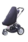 SnoozeShade Pink Trim Limited Edition - The Ultimate Blackout Blind for Pram, Buggy and Pushchairs