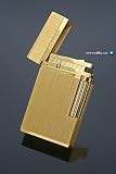 S.T. Dupont Ligne 2 Brushed Gold Lighter - Gold 16851