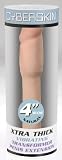 TLC CyberSkin Xtra Thick Vibrating Transformer Penis Extension, 4