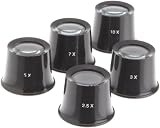 Paylak LP47995 Watchmakers Set of 5 Eye Loupe