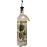 La Maison des Fleurs Gourmet Decorated Olive Oil Bottle