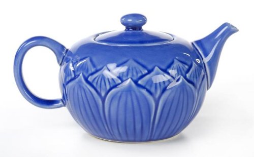 "All Natural Handmade ""Lotus"" Teapot" "All Natural Handmade ""Lotus"" Teapot"