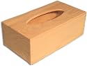 Kosmetiktuchspender, Kleenexbox, Tücherbox Holz (Kiefer) unbehandelt