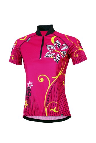 Gonso Damen Bike-Jersey Diana, berry, 36, 84101