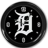 Detroit Tigers Wall Clock Black Great Unique Gift Idea