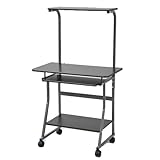 YAMAZEN サイバーコム パソコンデスク MPC-75HCA(DBR/BR) ダークブラウン