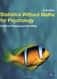 Statistics without maths for psychology