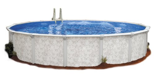 Embassy Pool 4-2700 PARA101 Above Ground Swimming Pool, 27-Feet by 52-Inch, Silver Tone